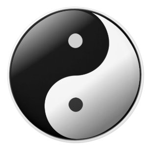 Yin Yang Door Knob Cabinet Pull