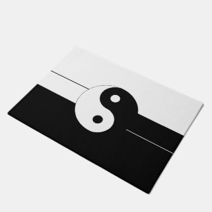 Yin yang doormat
