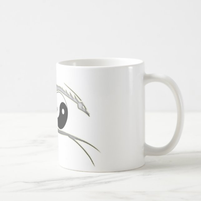 Yin-Yang Dragon Coffee Mug (Right)