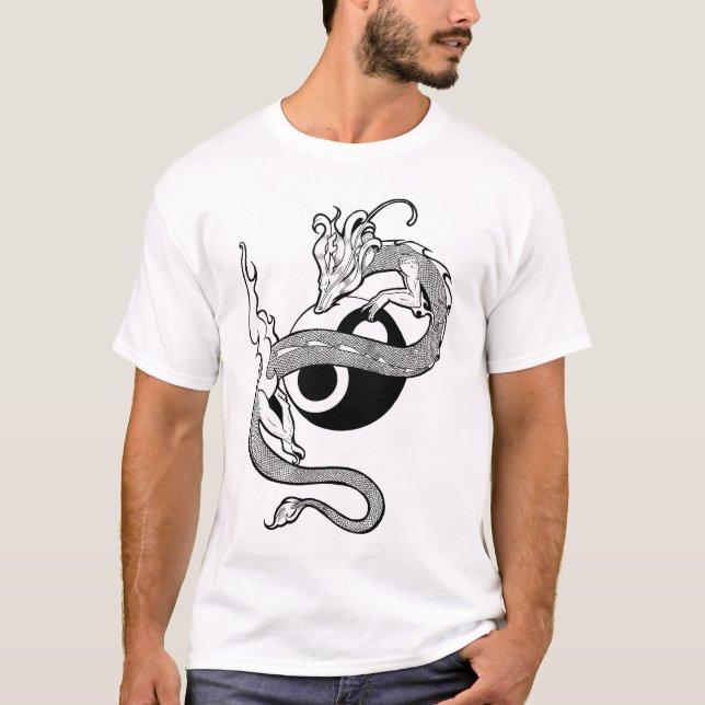 Yin-Yang Dragon T-shirt (Front)