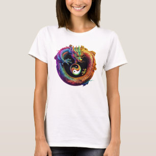 Yin Yang Dragon Women's T-Shirt