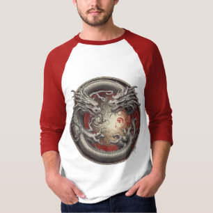 Yin Yang Dragons – Balance of Power and Spirit T-Shirt