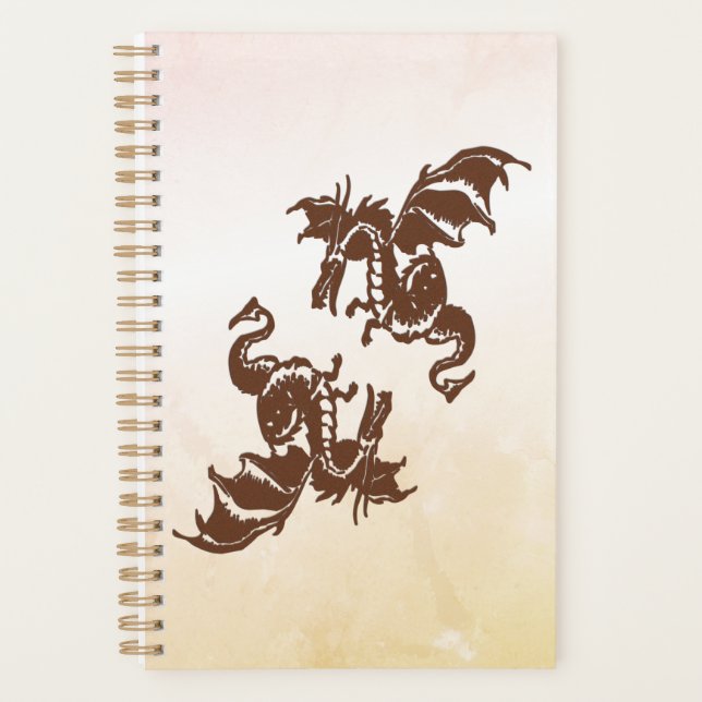 Yin Yang Dragons Planner (Front)