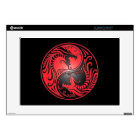 Yin Yang Dragons, red and black