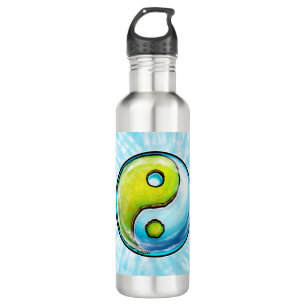 Yin-Yang Earth Tie-Dye 710 Ml Water Bottle