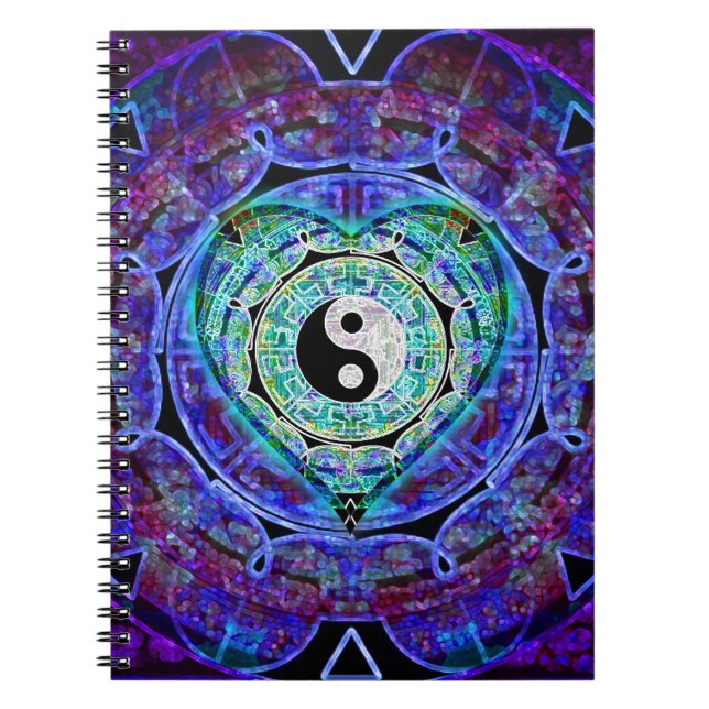 Yin Yang Energy Flow Notebook (Front)