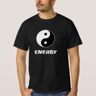 Yin Yang Energy Tai Chi Symbol T-Shirt