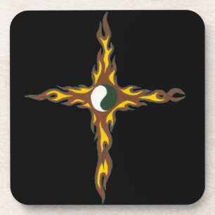 Yin Yang Fire Cross Coaster