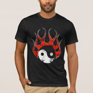 Yin Yang Fire t shirt