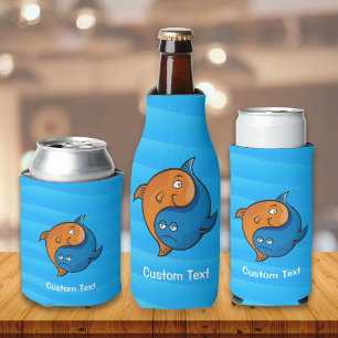Yin Yang Fish Cartoon Bottle Cooler
