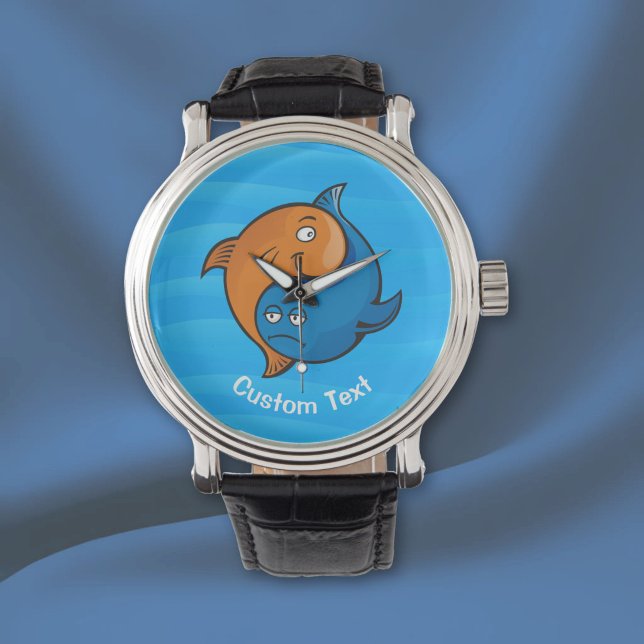 Yin Yang Fish Cartoon Watch (Creator Uploaded)
