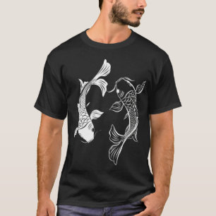 Yin Yang Fish Koi Fish T-Shirt