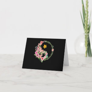 Yin Yang Floral Card