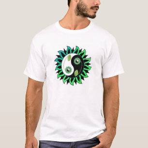 Yin-Yang Flower T-Shirt