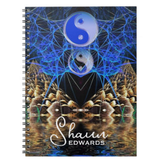 Yin Yang Fractal Visions Notebook