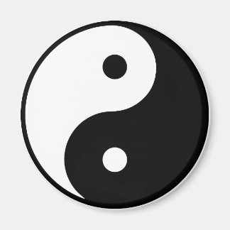 Yin Yang Fridge Magnet