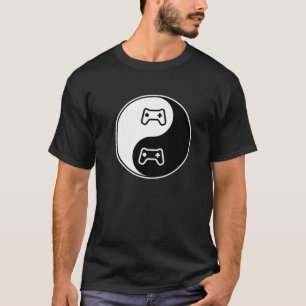 Yin Yang - Gaming Videogames Controller - Buddhist T-Shirt