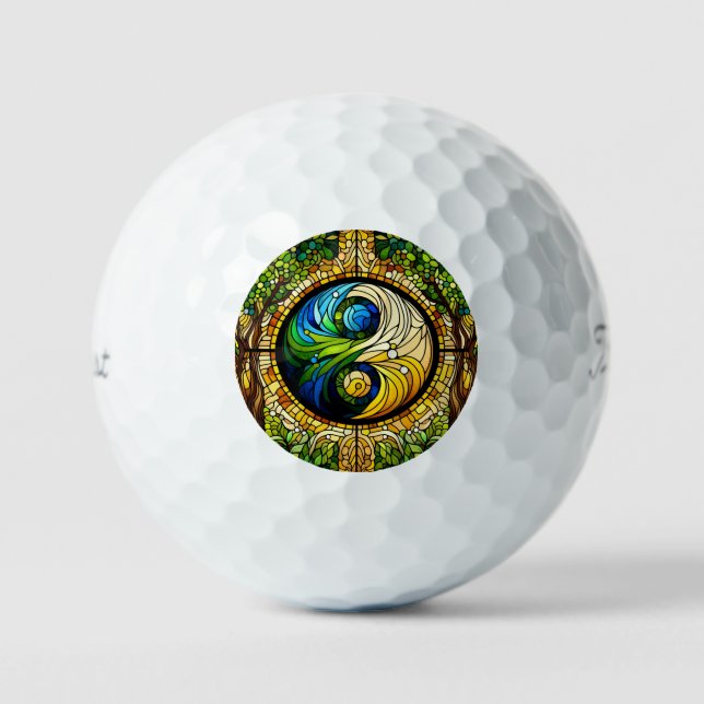 Yin Yang Golf Balls (Front)