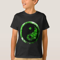 Yin Yang Green Black The MUSEUM Zazzle Gifts