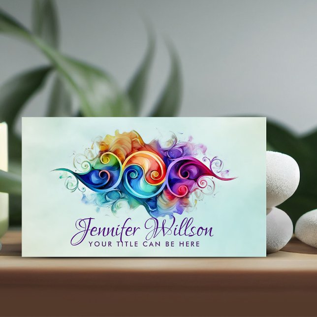 Yin Yang - Harmonious Flow Business Card (Creator Uploaded)