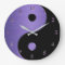 Yin Yang in Lavender Purple and Black