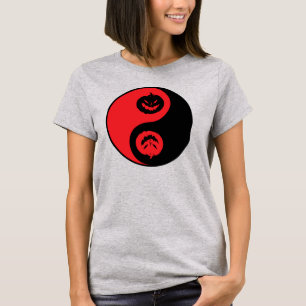 Yin Yang Jack-o-lantern Pumpkins T-Shirt