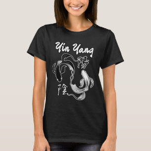 Yin Yang Japanese Koi Fish T-Shirt