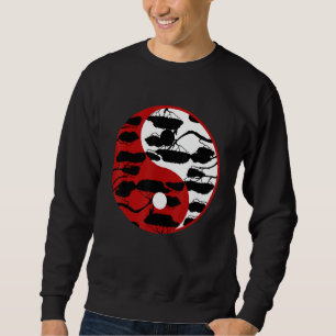 Yin Yang Japanese Zen Buddhist Gardening Bonsai Tr Sweatshirt