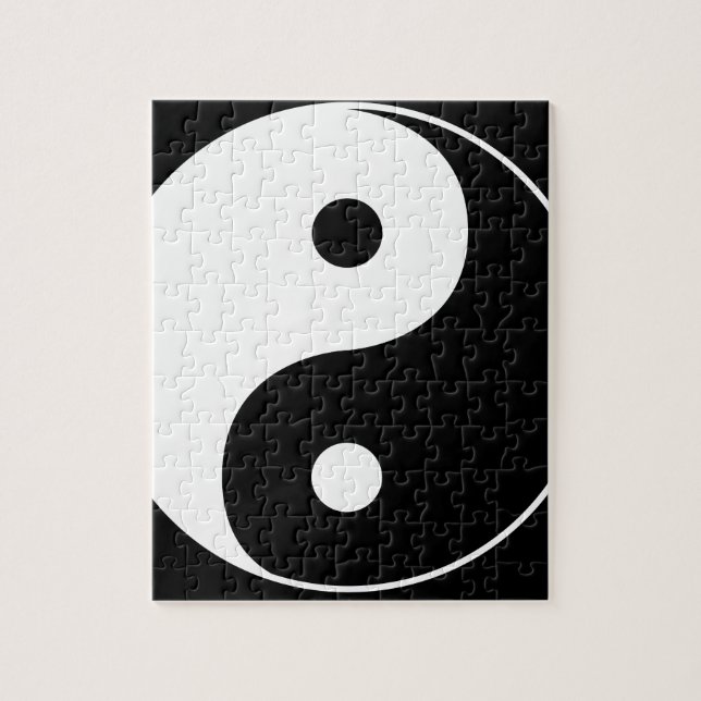 Yin Yang Jigsaw Puzzle (Vertical)