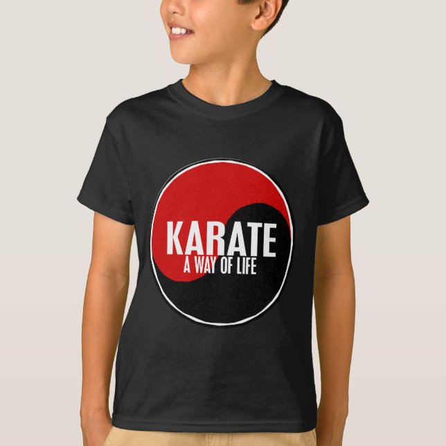 Yin Yang Karate 1 T-Shirt (Front)