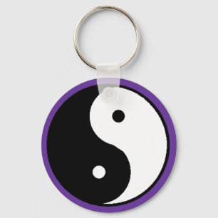 yin yang key ring