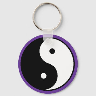 yin yang key ring