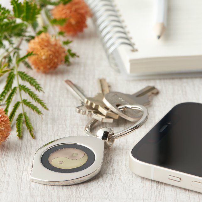 Yin Yang Key Ring (Side)