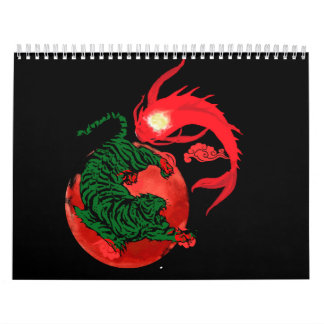 yin yang koi fish japanese art style balance   calendar
