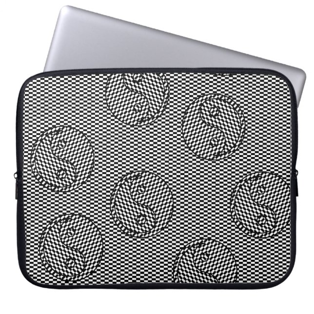 Yin Yang Laptop Sleeve (Front)