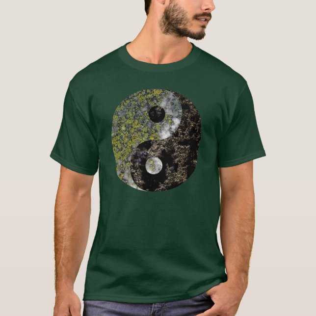 yin yang lichen T-Shirt (Front)