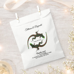 Yin Yang Lizards Favour Bag