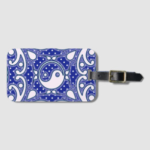 Yin Yang Luggage Tag