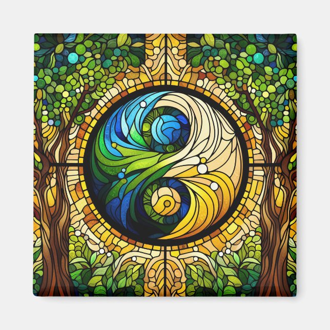 Yin Yang Magnet (Front)