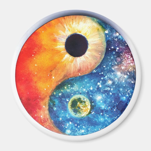 yin-yang magnet (Front)