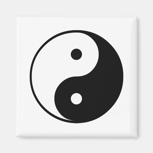 Yin Yang Magnet (Front)