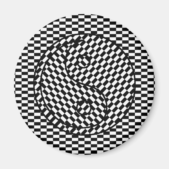 Yin Yang Magnet (Front)