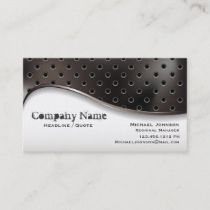 Yin Yang Metal Works Business Card