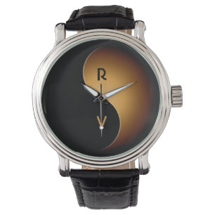 yin yang monogram - toffee watch