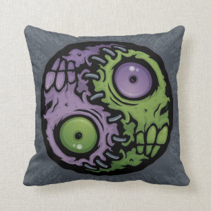 Yin Yang Monsters Cushion