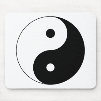 Yin Yang Mouse Pad