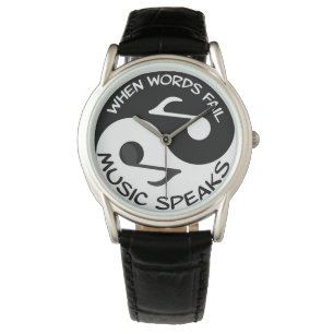 Yin yang music watch