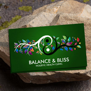Yin Yang - Nature Balance Business Card