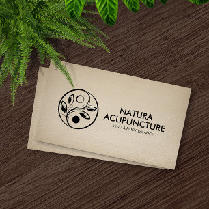 Yin Yang  - Nature Balance Business Card