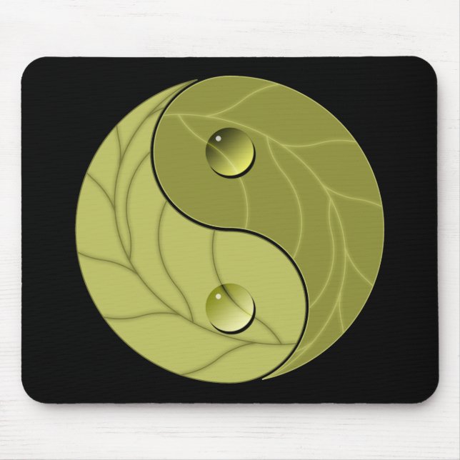 Yin Yang Nature Mouse Pad (Front)